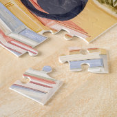 コージー読幽霊の黒猫とのバブルバス ジグソーパズル (側面)