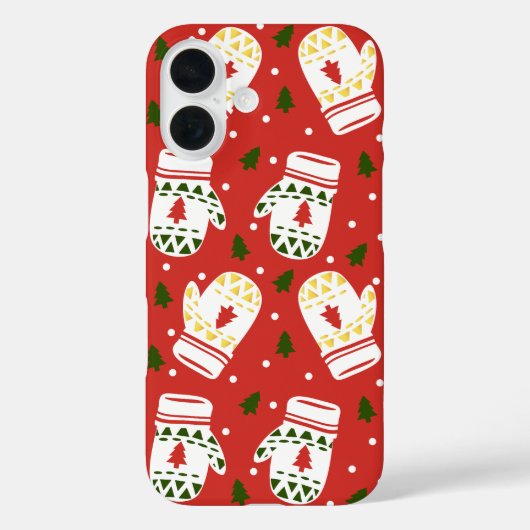 コージー金ゴールドウィンターグローブ Case-Mate iPhoneケース (裏面)