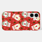 コージー金ゴールドウィンターグローブ Case-Mate iPhoneケース (裏面 (横))