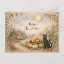 コージー コテージ ビンテージ ハロウィン シーズンポストカード