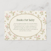 コージー コテージ フラワー ベビーシャワー Books for Baby