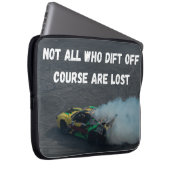 コースから外れた人は失った ラップトップスリーブ (正面右)