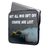 コースから外れた人は失った ラップトップスリーブ (正面左)