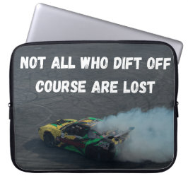 コースから外れた人は失った ラップトップスリーブ