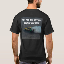コースから外れた人は失った Tシャツ