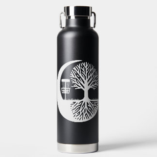 コースがあなたと一緒に | ディスクゴルフのユーモア ウォーターボトル