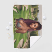 コースのホットティ ゴルフタオル (インサイチュ)