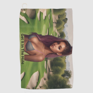 コースのホットティ ゴルフタオル