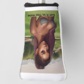 コースのホットティ ゴルフヘッドカバー (回転90)