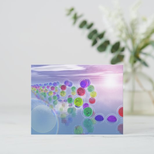 コースはがき内のサン ポストカード (スタンド正面)