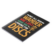 コースを探索し、あなたのインナーディスクゴルフを解き放つ ノートブック (左側)