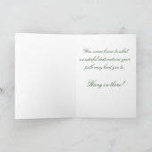 コースカードを使い続ける カード (内部)