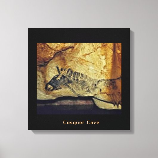 コースクウェア馬 キャンバスプリント (正面)