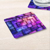 コースタアートー スクエアペーパーコースター (アングル)