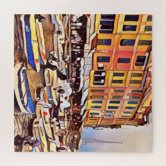 コースタイタリアンルポルトフィノジグソアートーパズル ジグソーパズル (横)