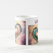 コースタイリッシュヒー、紅茶、またはホットドリンク用セラミックマグカップ コーヒーマグカップ (中央)