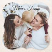 コースタパーソナライズされたー ペーパーコースター (正面)