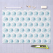 コースタルアクアスカロプシーシェル 薄葉紙 (クラフト)