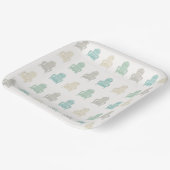 コースタルアディロンドバックチェアーズレイクハウスビーチハウス ペーパープレート (傾斜あり)