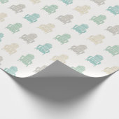 コースタルアディロンドバックチェアーズレイクハウスビーチハウス ラッピングペーパー (角)