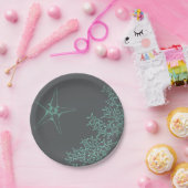 コースタルアンドスターフィッシュ航海のビーチテーマ ペーパープレート (パーティー)