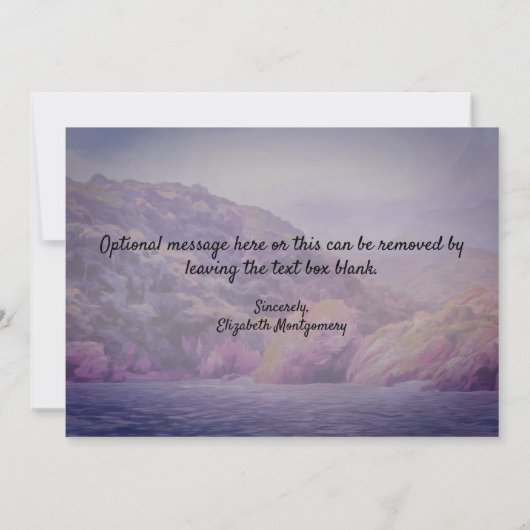 コースタルイェラパありがとう1620 サンキューカード (裏面)