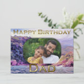 コースタルイェラパパパ誕生日1620 カード (スタンド正面)