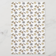 コースタルウォーターカラーシーシェルスクラップブック作り紙