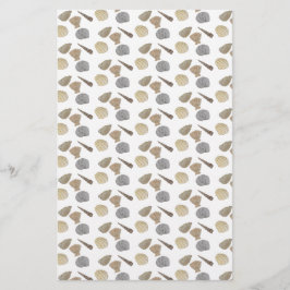 コースタルウォーターカラーシーシェルスクラップブック作り紙