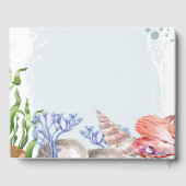 コースタルウォーターカラービーチハウス ゲストブック (裏面)