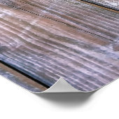 コースタルウッド彫刻ミシガン |フェイク木彫 ポスター (角)