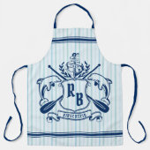 コースタルエンブレムドルフィンズいかりオアシー航海のルド エプロン (正面)