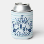 コースタルエンブレムドルフィンズいかりオールシ航海のールド 缶クーラー (缶裏面)