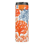 コースタルオレンジコーラルパターン タンブラー (裏面)