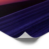 コースタルカリフォルニアサンライズポスター！ ポスター (角)