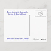 コースタルキャンディストアはがき ポストカード (裏面)