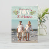 コースタルクリスマスジョイサンドドル 招待状 (スタンド正面)