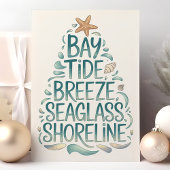 コースタルクリスマスツリービーチ シーズンカード