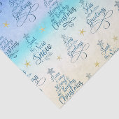 コースタルクリスマスビーチホリデーことわざ 薄葉紙 (詳細)