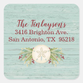 コースタルクリスマスビーチ住所 シール