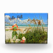 コースタルサニベルアイランドフロリダビーチ&かかし フォトブロック (正面)