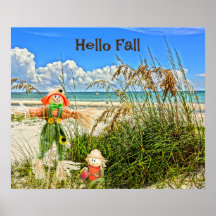 コースタルサニベルアイランドフロリダビーチ&かかし