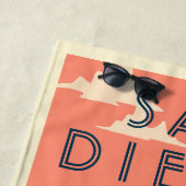 コースタルサマーヴィンテージファミリービーチハウス ビーチタオル (インサイチュ)