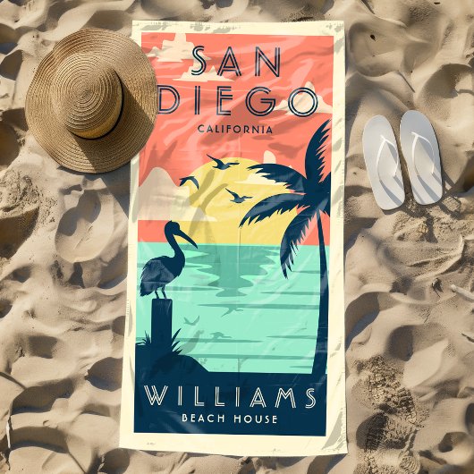 コースタルサマーヴィンテージファミリービーチハウス ビーチタオル