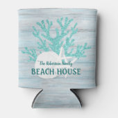 コースタルサンドドルスターフィッシュビーチハウス 缶クーラー (正面)