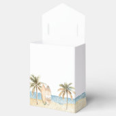 コースタルサーフテーマベビーシャワー フェイバーボックス (オープン)