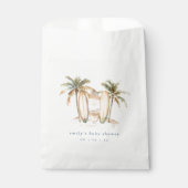 コースタルサーフベビーシャワー フェイバーバッグ (正面)