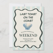 コースタルシェルシーフオムバチェロレッテBash 招待状 (正面)