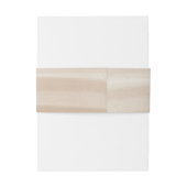 コースタルシックサンディニュートラルエレガントな結婚式 招待状ベリーバンド (裏面例)