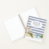 コースタルシックレンタルレイクハウスゲストブック ノートブック (内部)